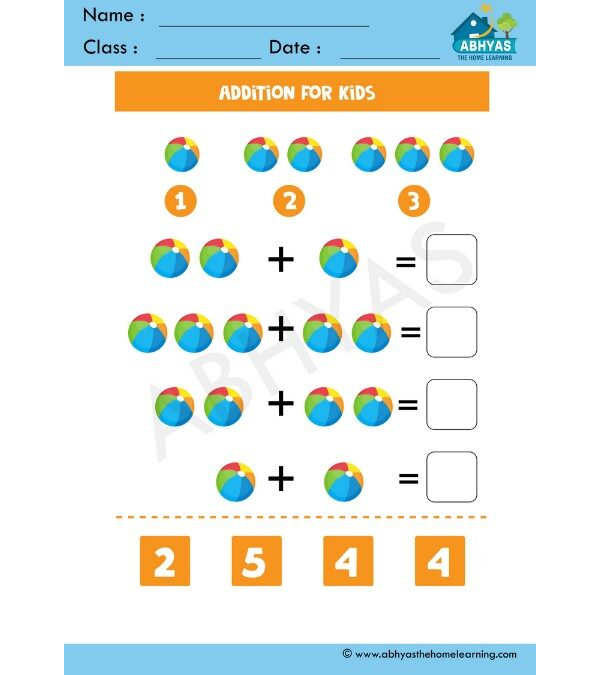 Addition For Kids